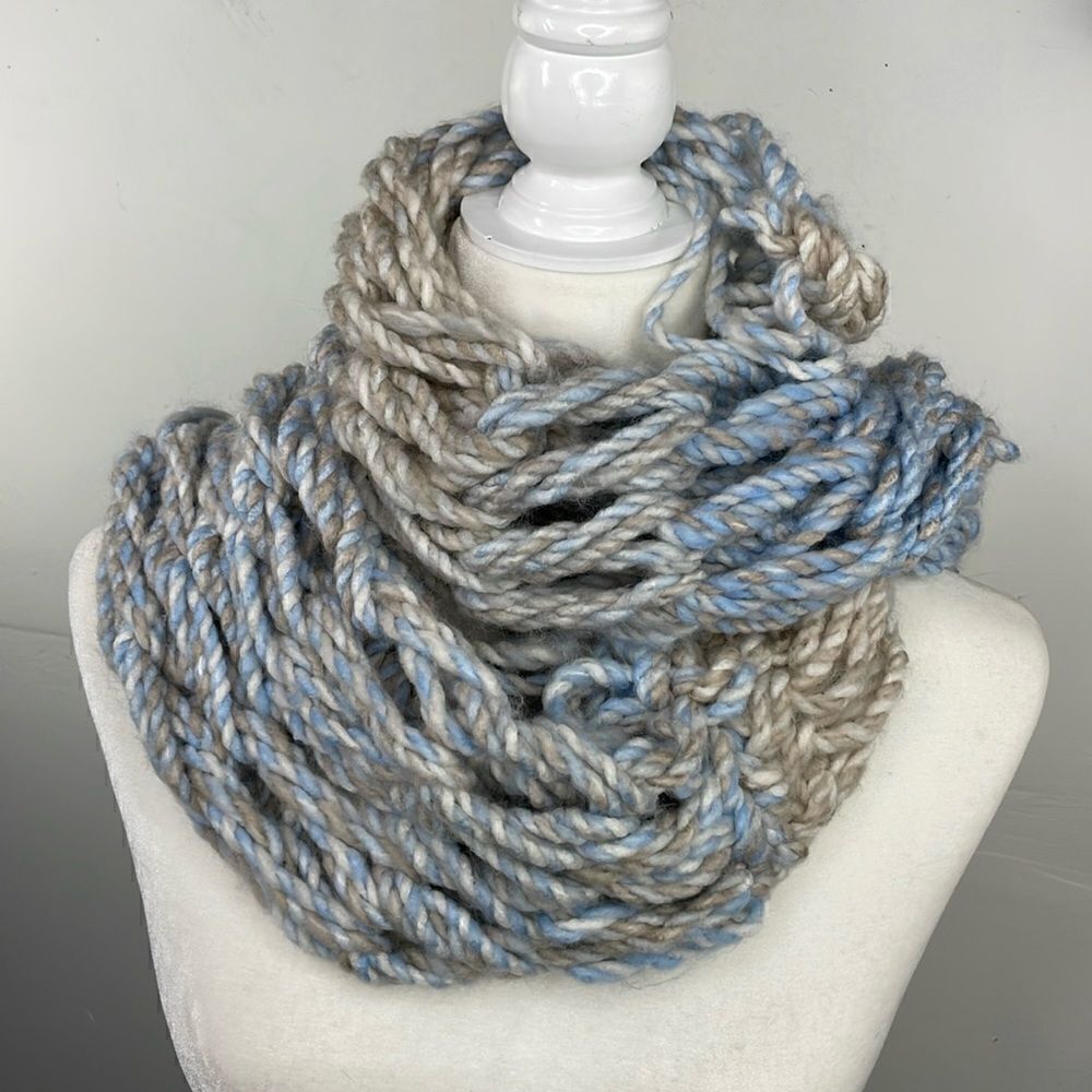 Scarf Infinity Chunky Knit Large Knit OS